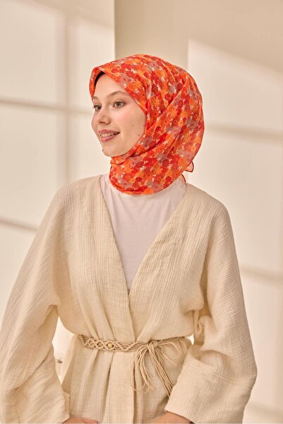 Silk Home 02 Wild Flowers Pattern Soft Scarf