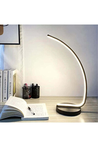 Alista Home Επιτραπέζιο φωτιστικό LED Nemesis, 10W, Ψυχρό/Ζεστό/Ουδέτερο, Μεταλλικό & Ακρυλικό, Μαύρο