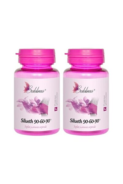 Sublima Σετ 2 x Silueth 90-60-90 Sublima, 60 δισκία, Εργοστάσιο Dacia