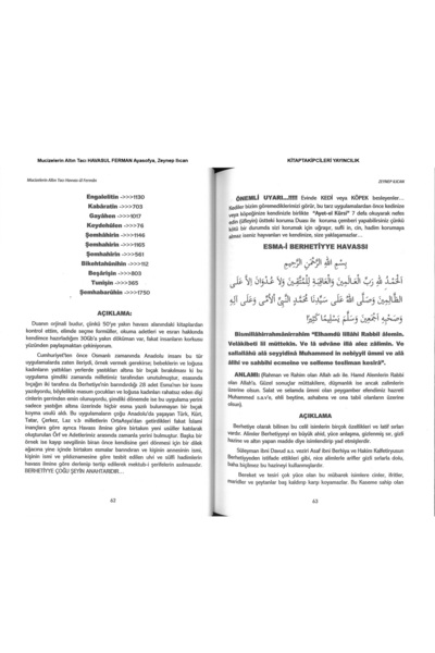 kitaptakipcileri Mucizelerin Altın Tacı HAVASUL FERMAN Ayasofya Zeynep Ilıcan Gayb Alemi Gizli İlimler Berhetiyye Dua