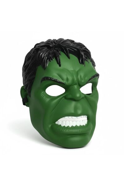 MODA Hulk Maske Yeşil Renk Süper Kahraman Dev Adam Hulk Maskesi