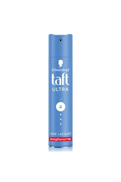 Taft Fixativ ultra puternic, fixare nivel 4, formulă vegană, 250 ml