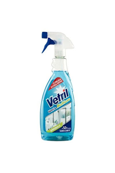 Vetril Glass and Small Surfaces Degreasing Solution with Ammonia, 650 ml