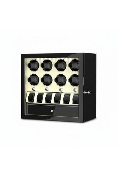 ROBERT TAYLOR صندوق تعبئة الساعات الأوتوماتيكي 8+ 3 في 1 - وحدة تخزين الساعات...