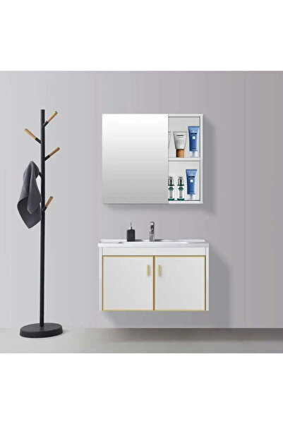 Alista Home T 356/80 Bathroom Furniture Set, White, PVC