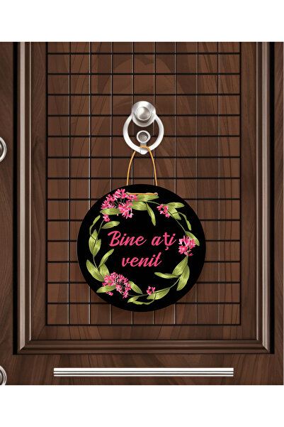 M&H Quality Floral Patterned Door Accessory Exclusive to Romania (Welcome)