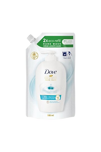 Dove Set 4 x Rezervă săpun lichid, Dove, Care and Protect, 500 ml