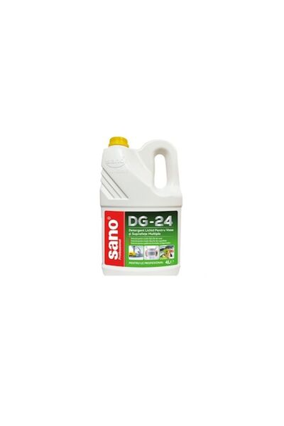 Sano Professional DG-24 Liquid Detergent for Dishes and Multi-Surfaces, 4 L