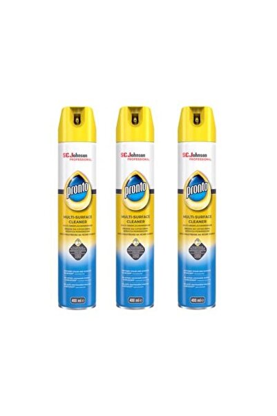 Pronto Set spray multi-suprafețe, 3 bucăți x 400 ml