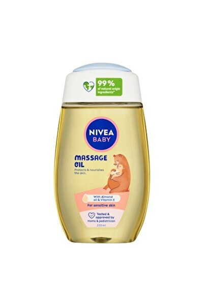 Nivea Baby Set de 2 x Ulei de masaj pentru bebeluși, Nivea Baby, cu ulei de m...