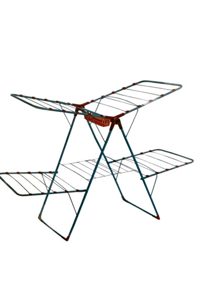 Alriyadah رف تجفيف الملابس التركي ذو الطبقتين من الريادة