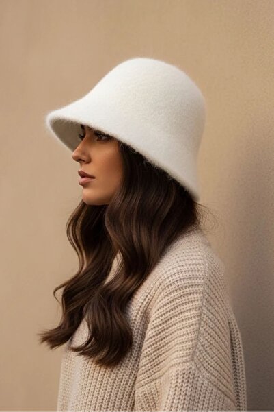 BSB Paris Yün Bucket Çan Angora Şapka