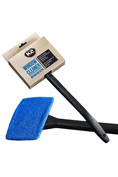 K2 Curatitor geamuri auto cu microfibra si cap mobil