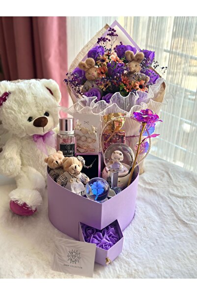 Ahsen Collection Lovely mor otantik serisi