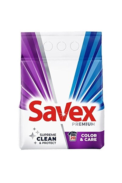 SAVEX Automatic Detergent Set 2 kg, Color Care, 2 pcs x 2 kg