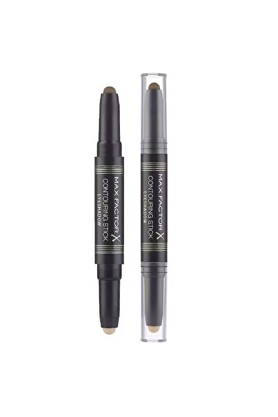 Max Factor - Eyeshadow - Contouring Stick - Shade Bronze Moon/Forest Green