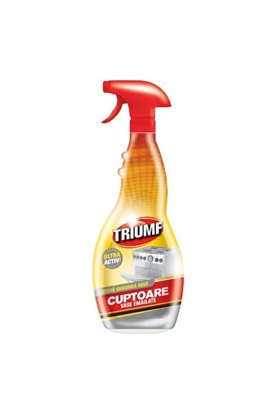TRIUMF Set 3 x Soluție de curățare pentru cuptor și vase emailate cu pulveriz...