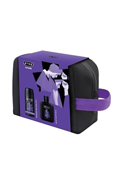 str8 Set Cadou Barbati Game, Apa de Toaleta 100 ml, Deodorant Spray 150 ml, B...