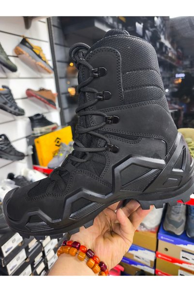 Ayakx Spor Genuine Leather Waterproof Men&Women Tactical Military Winter Boots and Postal Ss603 Shoes