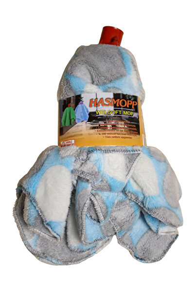 has mop Hasmopp Mikrofiber Mop Ucu - Paspaslara Uyumlu Yedek Mop Başlığı - Ma...