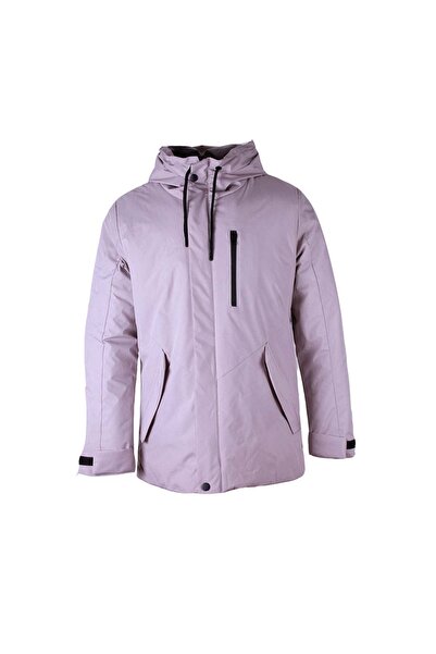 trender Spor Likra Göğüs Fermuarlı Taş Erkek Mont 26KE86000004