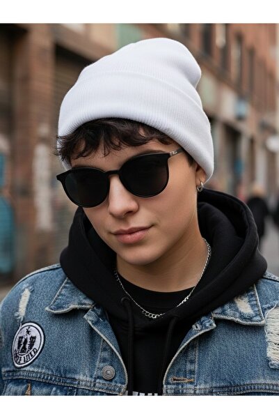 Algitsin O L A قبعة للجنسين + نمط محبوك قابل للطي