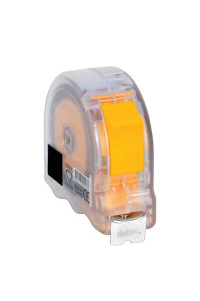 Saatistan Paslanmaz Çelik Şerit Metre 5x25, Dayanıklı ve Uzun Ömürlü ölçüm Ar...