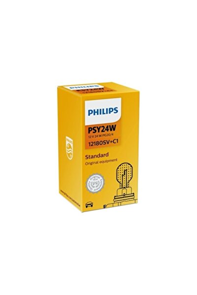 Philips Bec de semnalizare Vision argintiu PSY24W de 12 V