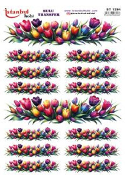 İstanbul Hobi Water Transfer Paper 25X35Cm St-1284