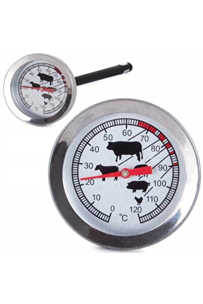 OEM Meat thermometer with stainless steel rod, 12 cm