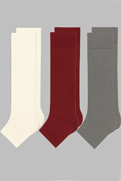 EFFE 3 Pieces of Noseless Basic Cotton Yoga Leggings