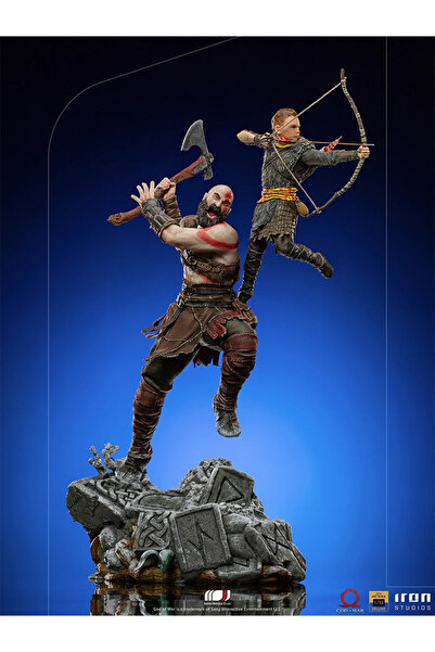 Sideshow Collectibles God of War Kratos and Atreus Art Scale 1/10 - Iron Studios