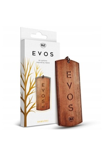 K2 Pandantiv odorizant auto din lemn EVOS Samurai 50x115mm