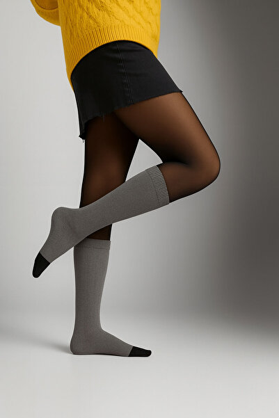 EFFE Toeless Heeled Basic Cotton Yoga Leggings