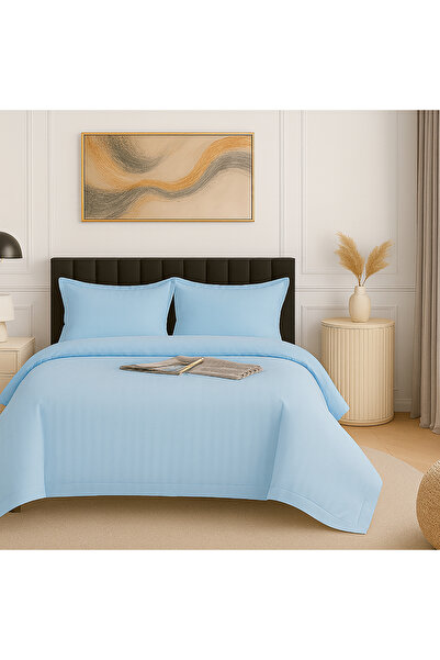 Ralex Damask policotton bed linen XXL (BLUE)