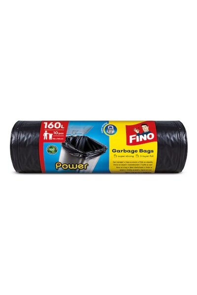 Fino Pachet 2 x Saci de gunoi 160L, 10 bucăți pe rolă
