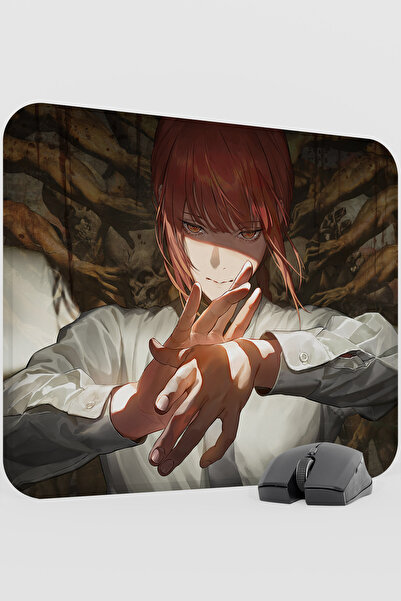mousepad bastir وسادة ماوس من Chainsaw Man Anime V5 - 48X40 XL للألعاب مصنوعة...