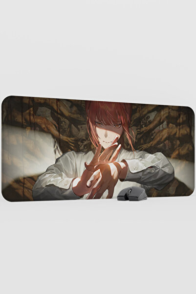 mousepad bastir Chainsaw Man Anime V5 - 90x40 XXL Gaming Kauçuk Kaymaz Taban Mouse Pad Fare Altlığı