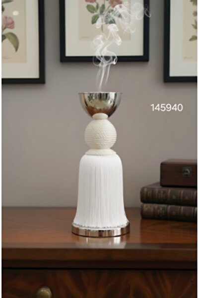 South house مبخرة هدب فاخرة بيضاء