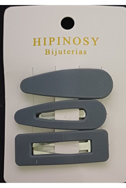 Srctech 3'lü klipsli şık ve zarif yan klips toka seti