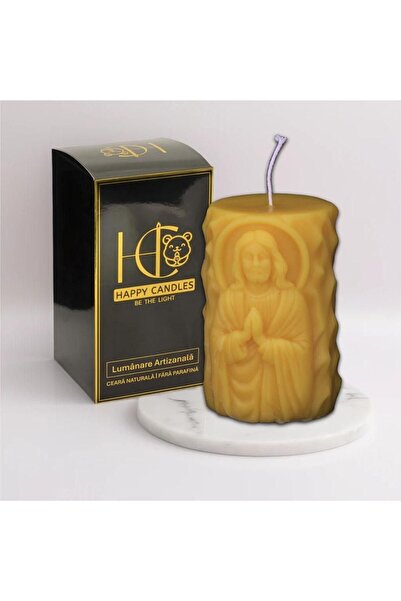 Happy Candles Beeswax candle, Jesus Prayer