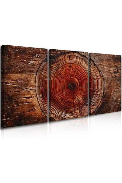 ALAYRA International مجموعة من 3 لوحات فنية تجريدية بسيطة على قماش، مقاس 40 ×...