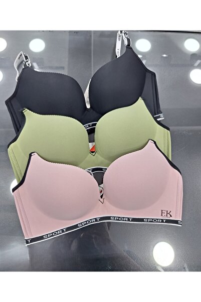 F.K Padded Wireless Laser Cut B Cup Bra