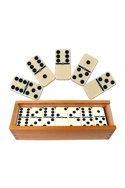 Generic 28-Piece Double Six Creative Dice Resembling Dominoes Game Set For Kids
