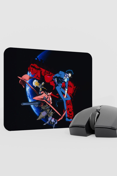 mousepad bastir لوحة ماوس كاوبوي بيوبوب أنيمي V1 - 22×18 بوصة للألعاب مع قاعد...