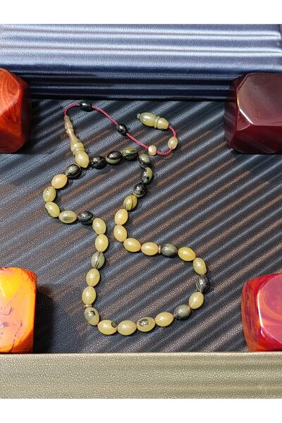 Anemore Collection سبحة من حجر العقيق الناري مصنوعة يدويًا بواسطة محمد تاقير