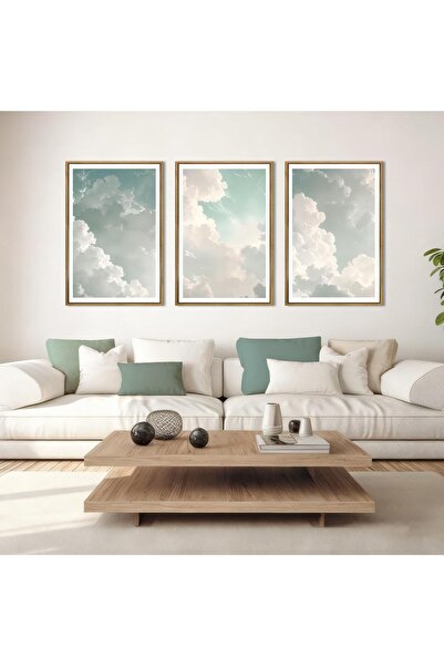 ALAYRA International لوحة فنية جدارية أنيقة تجريدية مؤطرة، مقاس 30 × 40 سم