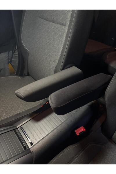 LOVI Toyota Proace City PSA grubu 2 Adet Şık Siyah Araba Kolçak Kılıfi