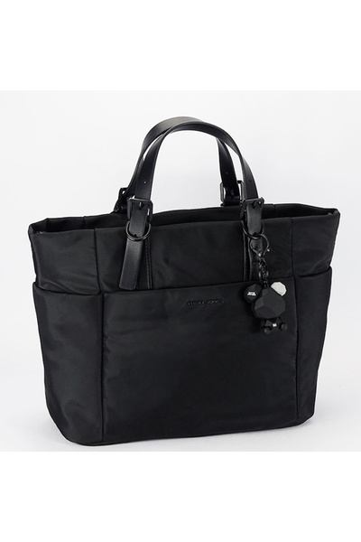 David Jones black leather bag CM7838 13