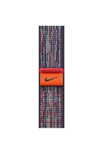 Nike Band for APPLE Watch 40mm Sport Loop Blue/Red (MC1J4ZM/A)